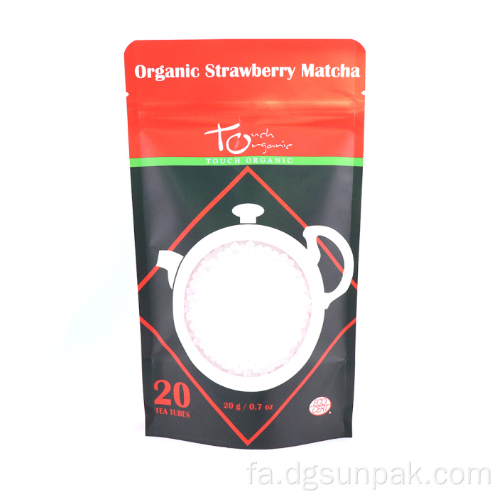 کیسه های ایستاده بسته بندی مواد غذایی زیپ قفل کیسه مایلار